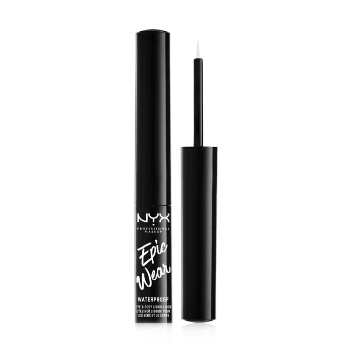 Водостійка рідка підводка для очей NYX Professional Makeup Epic Wear Waterproof Eye &amp; Body Long-Wear Liquid Liner 04 White, 3.5 мл